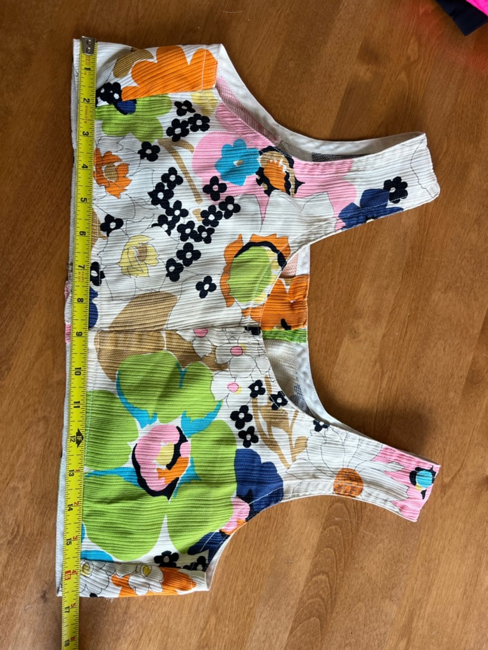 60-70’s boho Vintage Crop Top - festival-ready…one of a kind! - Picture 5 of 7